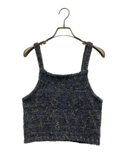 COEL（コエル）COEL (コエル) アンサンブルミックスニット グレー サイズ:FREEの古着・服飾アイテム