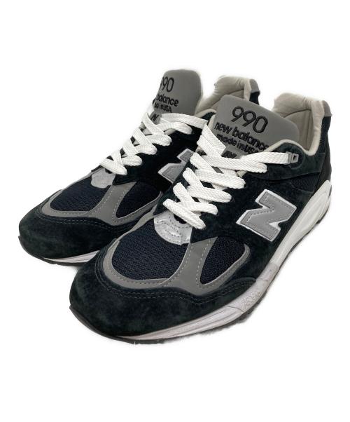 NEW BALANCE（ニューバランス）NEW BALANCE (ニューバランス) M990BL2 ブラック サイズ:27.5の古着・服飾アイテム