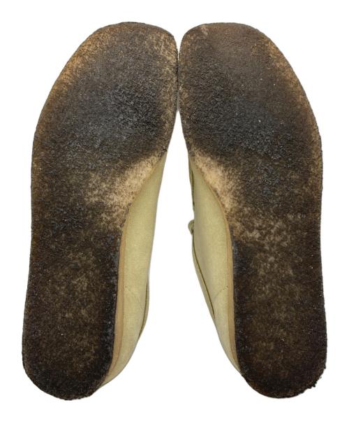 CLARKS（クラークス）CLARKS (クラークス) Wallabee Boot ベージュ サイズ:26.5の古着・服飾アイテム