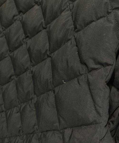 Gymphlex（ジムフレックス）Gymphlex (ジムフレックス) キルトダウンパフスリーブジャケット ブラック サイズ:12の古着・服飾アイテム