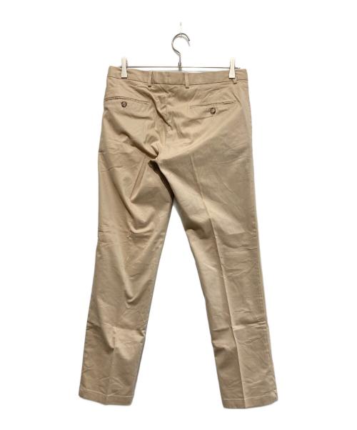 RALPH LAUREN（ラルフローレン）RALPH LAUREN (ラルフローレン) センタープレスパンツ ベージュ サイズ:Wの古着・服飾アイテム