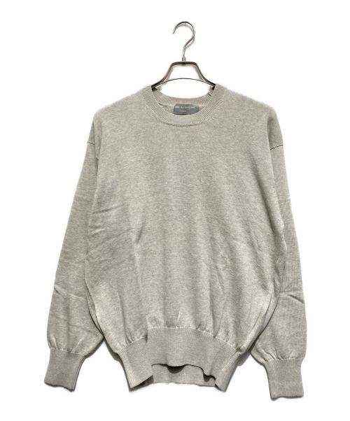 COMME des GARCONS HOMME（コムデギャルソン オム）COMME des GARCONS HOMME (コムデギャルソン オム) コットンニット ライトグレー サイズ:-の古着・服飾アイテム