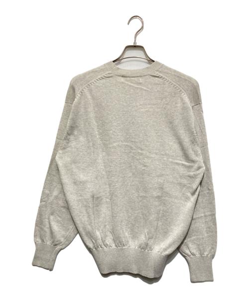 COMME des GARCONS HOMME（コムデギャルソン オム）COMME des GARCONS HOMME (コムデギャルソン オム) コットンニット ライトグレー サイズ:-の古着・服飾アイテム