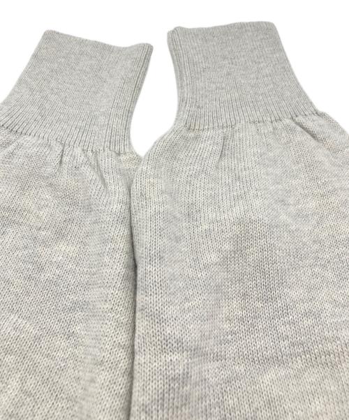 COMME des GARCONS HOMME（コムデギャルソン オム）COMME des GARCONS HOMME (コムデギャルソン オム) コットンニット ライトグレー サイズ:-の古着・服飾アイテム
