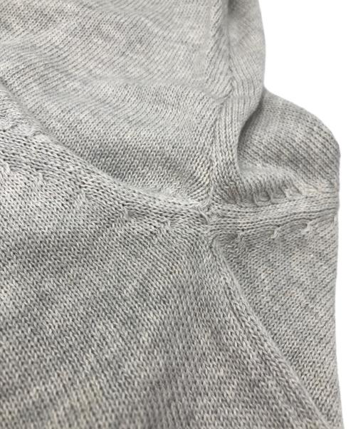 COMME des GARCONS HOMME（コムデギャルソン オム）COMME des GARCONS HOMME (コムデギャルソン オム) コットンニット ライトグレー サイズ:-の古着・服飾アイテム