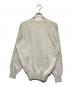 COMME des GARCONS HOMME (コムデギャルソン オム) コットンニット ライトグレー サイズ:-：15000円