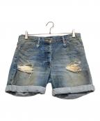 ALEXANDER WANGアレキサンダー・ワン）の古着「デニムショートパンツ」｜インディゴ