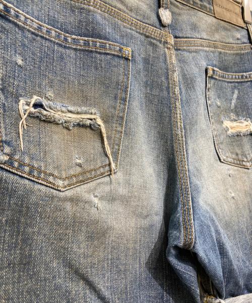 ALEXANDER WANG（アレキサンダー・ワン）ALEXANDER WANG (アレキサンダー・ワン) デニムショートパンツ インディゴ サイズ:25の古着・服飾アイテム