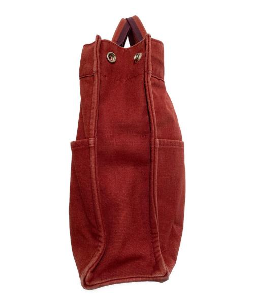 HERMES（エルメス）HERMES (エルメス) トートバッグ レッドの古着・服飾アイテム