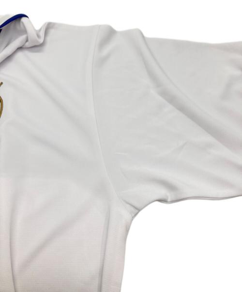 KAPPA（カッパ）KAPPA (カッパ) SEDAN ALL-PURPOSE Game Shirts ホワイト×ブルー サイズ:Lの古着・服飾アイテム