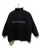 BALENCIAGAバレンシアガ）の古着「18AW/FLEECE TRACK SUIT JACKE」｜ブラック