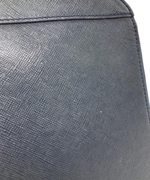 PELLE MORBIDA（ペッレモルビダ）PELLE MORBIDA (ペッレモルビダ) クラッチバッグ ネイビーの古着・服飾アイテム