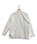 ATON (エイトン) バンドカラーシャツ ホワイト サイズ:2：7000円
