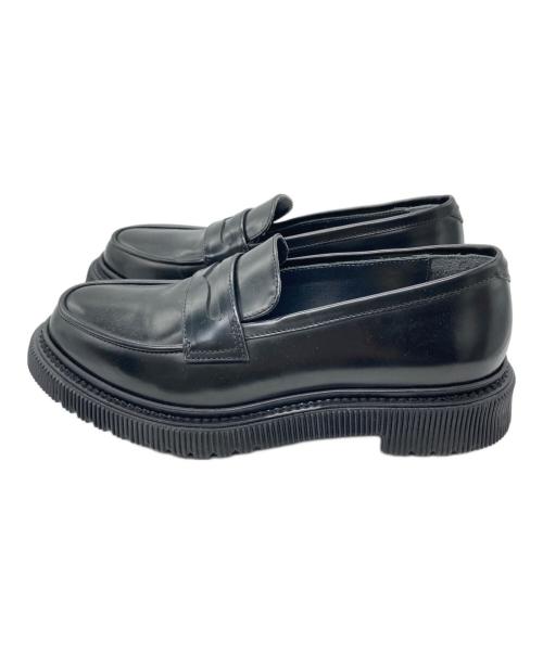 ADIEV（アデュー）ADIEV (アデュー) Uチップシューズ ブラック サイズ:40の古着・服飾アイテム