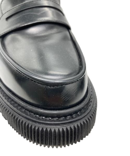 ADIEV（アデュー）ADIEV (アデュー) Uチップシューズ ブラック サイズ:40の古着・服飾アイテム