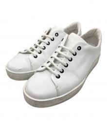 Manolo Blahnik（マノロブラニク）の古着「ローカットスニーカー」｜ホワイト