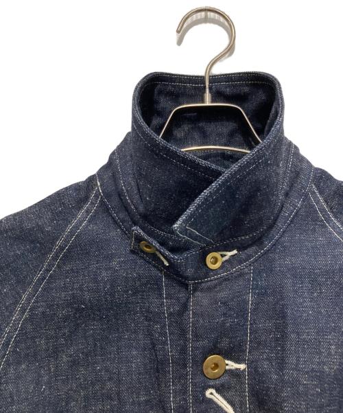 F.O.B FACTORY（エフオービー ファクトリー）F.O.B FACTORY (エフオービー ファクトリー) COVER ALL/カバーオール/デニムジャケット インディゴ サイズ:Mの古着・服飾アイテム