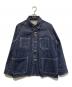 F.O.B FACTORY（エフオービー ファクトリー）の古着「COVER ALL/カバーオール/デニムジャケット」｜インディゴ