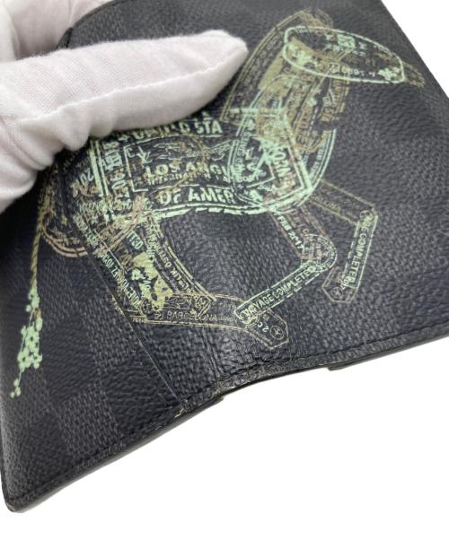 LOUIS VUITTON（ルイ ヴィトン）LOUIS VUITTON (ルイ ヴィトン) オーガナイザー・ドゥポッシュ ダミエ・グラフィット ブラックの古着・服飾アイテム