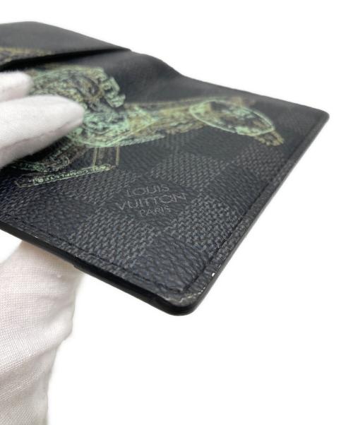 LOUIS VUITTON（ルイ ヴィトン）LOUIS VUITTON (ルイ ヴィトン) オーガナイザー・ドゥポッシュ ダミエ・グラフィット ブラックの古着・服飾アイテム