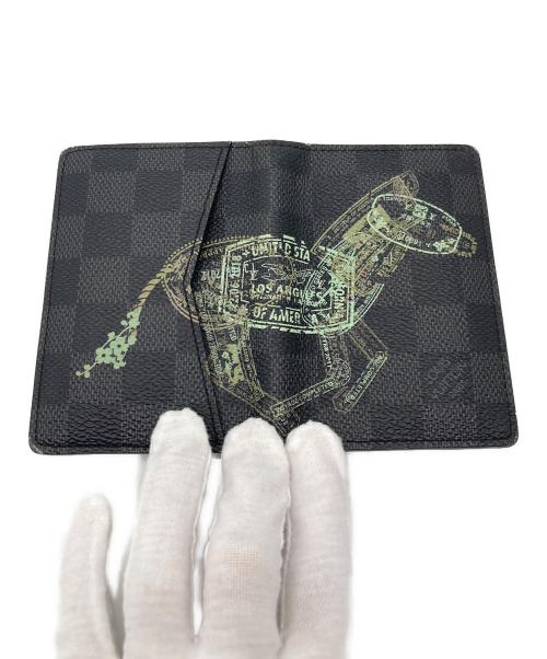 LOUIS VUITTON（ルイ ヴィトン）LOUIS VUITTON (ルイ ヴィトン) オーガナイザー・ドゥポッシュ ダミエ・グラフィット ブラックの古着・服飾アイテム