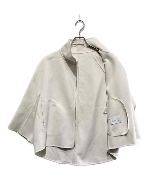 ANAYI（アナイ）ANAYI (アナイ) スイングトップ ホワイト サイズ:36の古着・服飾アイテム