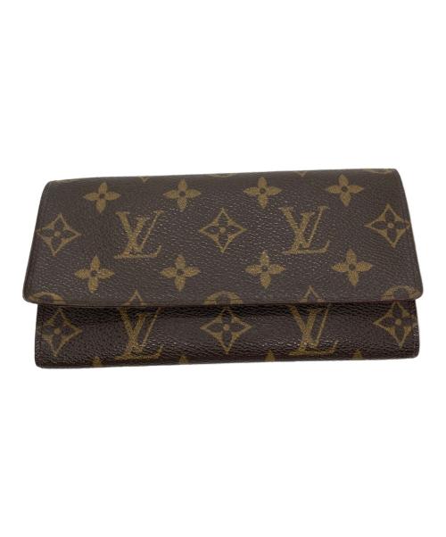 LOUIS VUITTON（ルイ ヴィトン）LOUIS VUITTON (ルイ ヴィトン) 札入れ ブラウンの古着・服飾アイテム