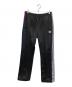 Needles（ニードルズ）の古着「別注 22SS NarrowTrack Pants」｜ブラック×ホワイト