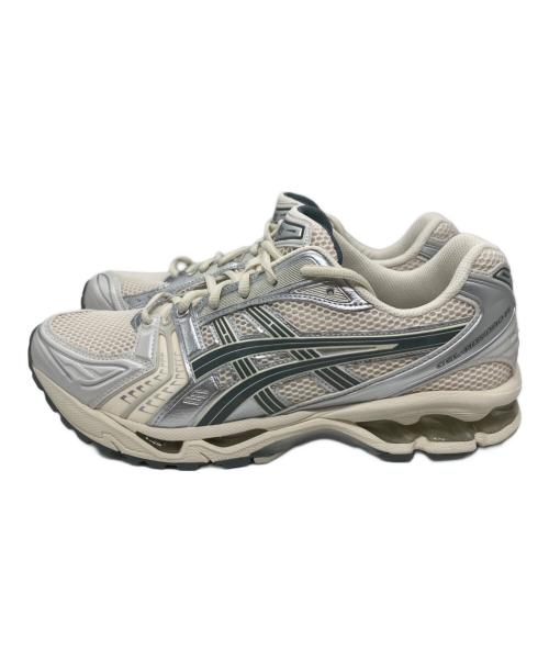 asics（アシックス）asics (アシックス) GEL-KAYANO 14 ホワイト×グレー サイズ:28.5 未使用品の古着・服飾アイテム