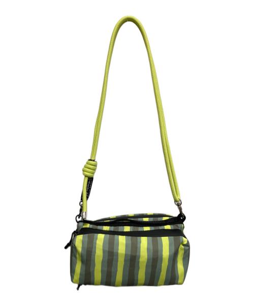 TOPOLOGIE（トポロジー）TOPOLOGIE (トポロジー) maison kitsune (メゾンキツネ) Bottle Sacoche グリーンの古着・服飾アイテム