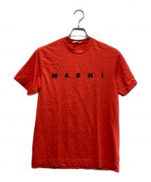 MARNI（マルニ）の古着「ロゴTシャツ」｜レッド