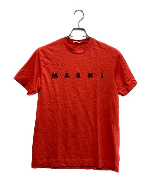 MARNI（マルニ）MARNI (マルニ) ロゴTシャツ レッド サイズ:KIDS14の古着・服飾アイテム