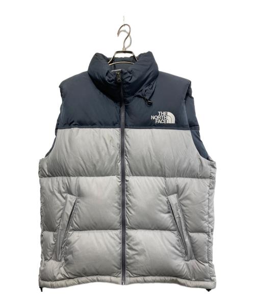 THE NORTH FACE（ザ ノース フェイス）THE NORTH FACE (ザ ノース フェイス) ヌプシダウンベスト グレー サイズ:XLの古着・服飾アイテム
