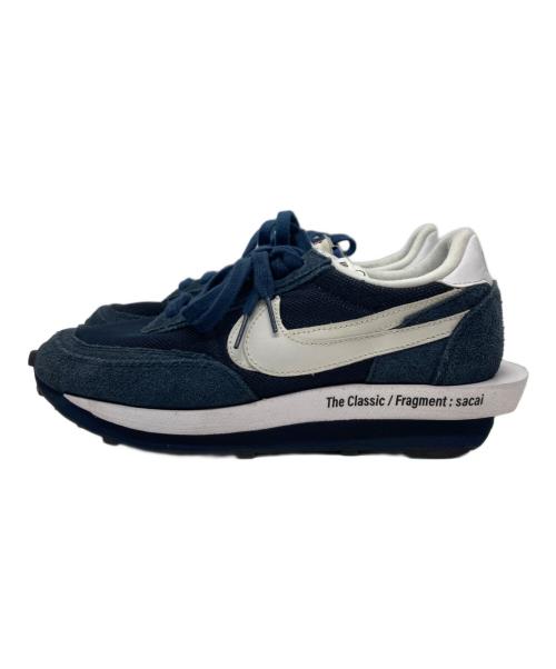 NIKE（ナイキ）NIKE (ナイキ) FRAGMENTS (フラグメント) sacai (サカイ) Waffle Blackended ネイビー サイズ:27.5cmの古着・服飾アイテム