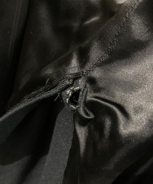 RAF SIMONS（ラフシモンズ）RAF SIMONS (ラフシモンズ) ウールロングコート/ステンカラーコート/archive/radioactivity期 ブラック サイズ:48の古着・服飾アイテム