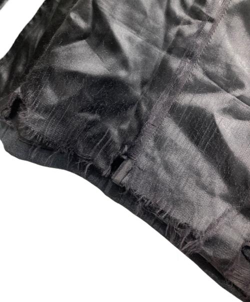 RAF SIMONS（ラフシモンズ）RAF SIMONS (ラフシモンズ) ウールロングコート/ステンカラーコート/archive/radioactivity期 ブラック サイズ:48の古着・服飾アイテム