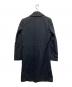 RAF SIMONS (ラフシモンズ) ウールロングコート/ステンカラーコート/archive/radioactivity期 ブラック サイズ:48：29000円