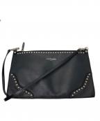 J&M DAVIDSONジェイ＆エム デヴィッドソン）の古着「レザースタッズショルダーバッグ」｜ブラック