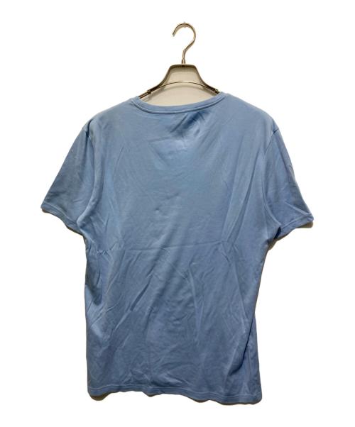 Berluti（ベルルッティ）Berluti (ベルルッティ) ロゴパッチTシャツ ブルー サイズ:Sの古着・服飾アイテム