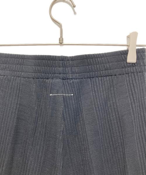 MM6 Maison Margiela（エムエムシックスメゾンマルジェラ）MM6 Maison Margiela (エムエムシックスメゾンマルジェラ) Wide-leg pleated trousers ブラック サイズ:Sの古着・服飾アイテム