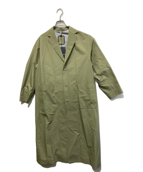 HYKE（ハイク）HYKE (ハイク) PERTEX SHOP COAT/ショップコート ベージュ サイズ:1 未使用品の古着・服飾アイテム