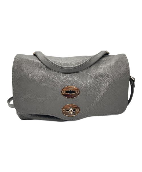 zanellato（ザネラート）ZANELLATO (ザネラート) Postina 2way レザーバッグ グレーの古着・服飾アイテム