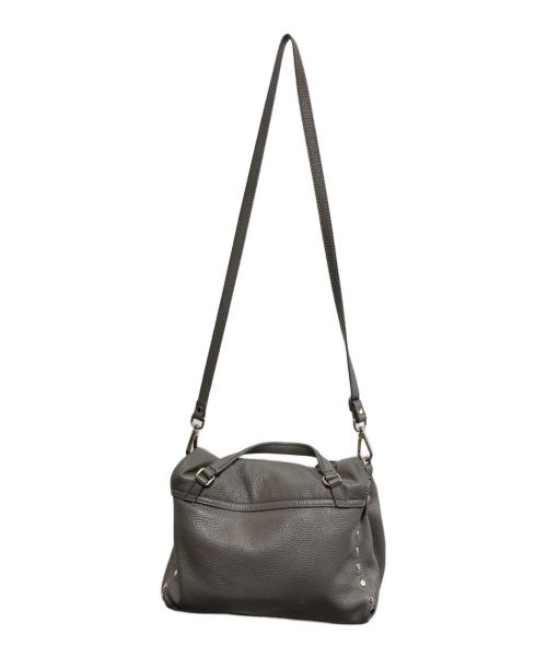 zanellato（ザネラート）ZANELLATO (ザネラート) Postina 2way レザーバッグ グレーの古着・服飾アイテム