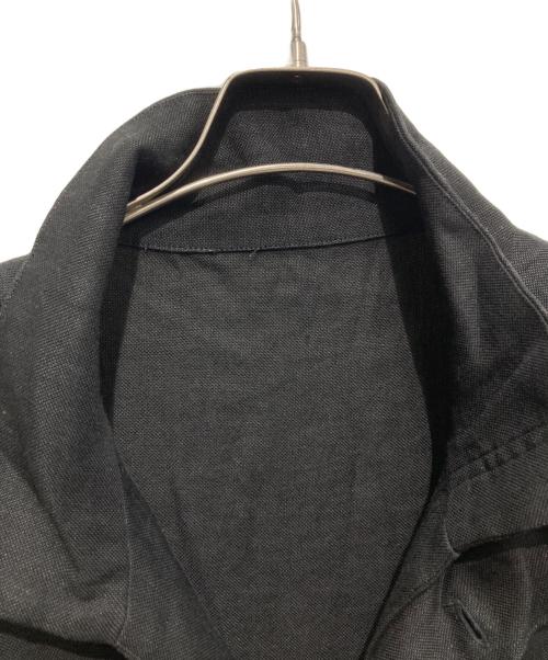 ka na ta（カナタ）ka na ta (カナタ) リネンレーヨンロングコート ブラック サイズ:Freeの古着・服飾アイテム