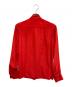 CHANEL (シャネル) ココマークボウタイブラウス レッド サイズ:36：44000円