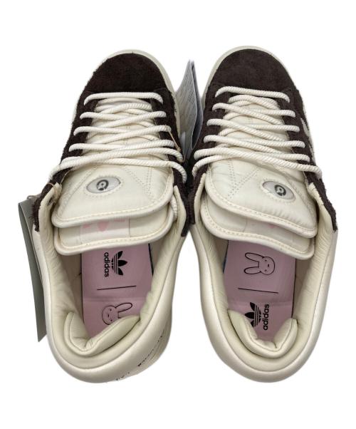 adidas（アディダス）adidas (アディダス) Bad Bunny (バッドバニー) BAD BUNNY CAMPUS（バッド バニー キャンパス） ブラウン×ホワイト サイズ:27㎝ 未使用品の古着・服飾アイテム