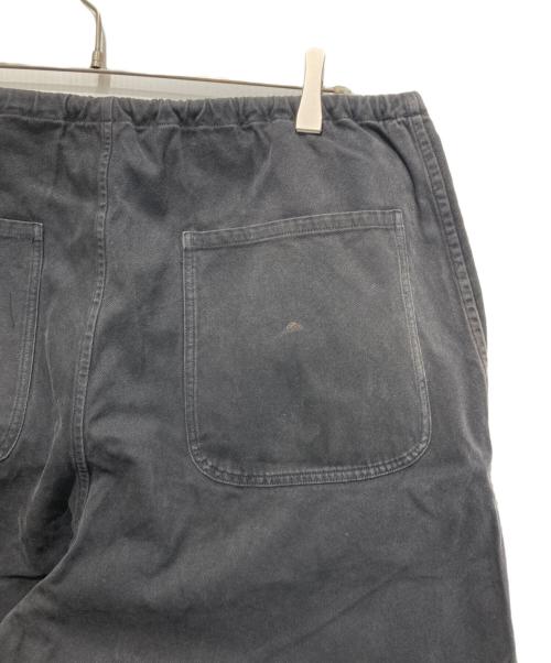 COMOLI（コモリ）COMOLI (コモリ) コットンツイル ドローストリングパンツ ブラック サイズ:1の古着・服飾アイテム