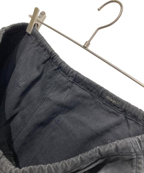 COMOLI（コモリ）COMOLI (コモリ) コットンツイル ドローストリングパンツ ブラック サイズ:1の古着・服飾アイテム