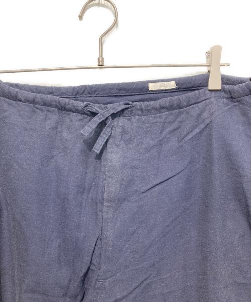 COMOLI（コモリ）COMOLI (コモリ) コットンネル テーパードパンツ ネイビー サイズ:2の古着・服飾アイテム