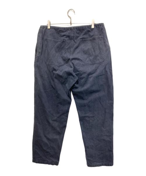 COMOLI（コモリ）COMOLI (コモリ) コットンツイル ドローストリングパンツ ブラック サイズ:1の古着・服飾アイテム